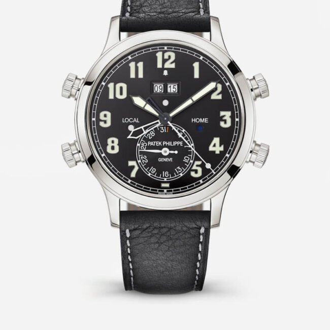 Multifunction Black Dial Watch