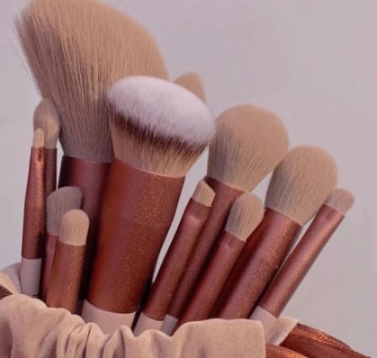 13Pcs Makeup Brush Set Make Up Concealer Brush Blush Powder Brush Eye Shadow Highlighter Foundation Brush Cosmetic Beauty Tools - Image 4