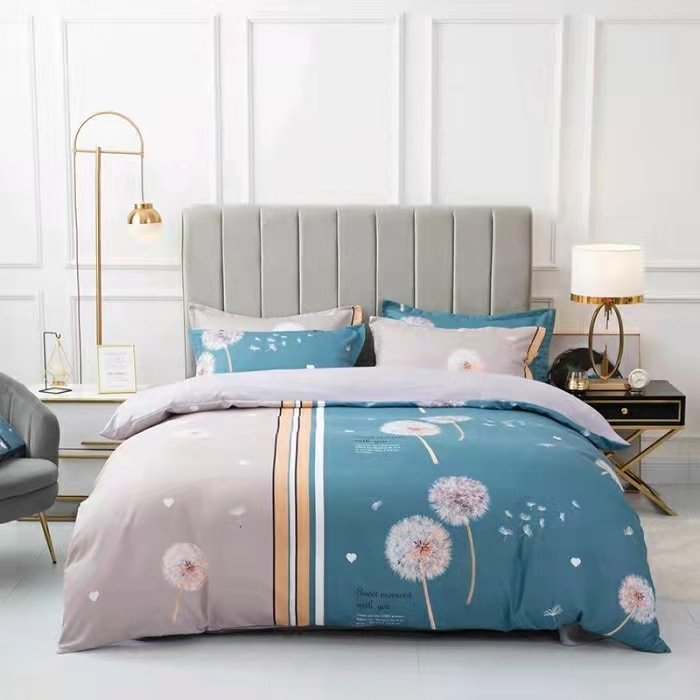 Thickened Brushed Four-piece Winter Bed Sheet And Duvet Cover Three-piece Bedding Set - Image 5