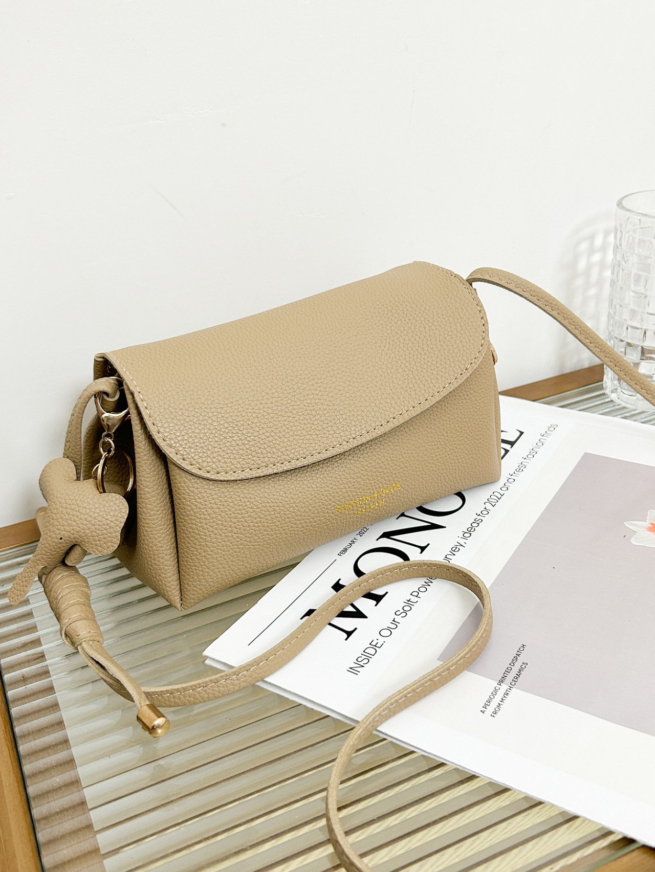 Soft-shoulder Versatile Fashionable Solid-color Casual Single-shoulder Bag - Image 6