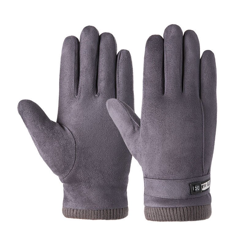 Autumn And Winter Padded And Thickened Warm Gloves - Image 4