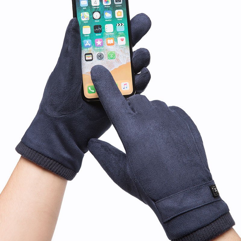 Autumn And Winter Padded And Thickened Warm Gloves - Image 2