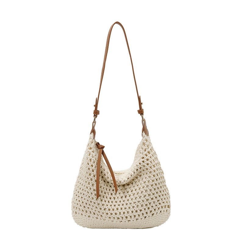 Handheld Shoulder-worn Casual Woven Crossbody Bag - Image 2