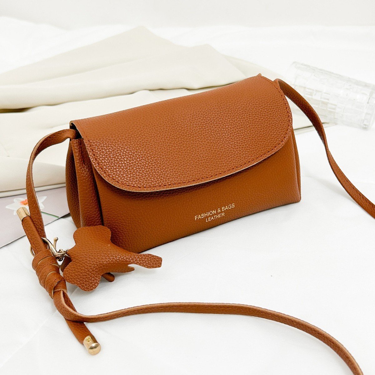 Soft-shoulder Versatile Fashionable Solid-color Casual Single-shoulder Bag - Image 4