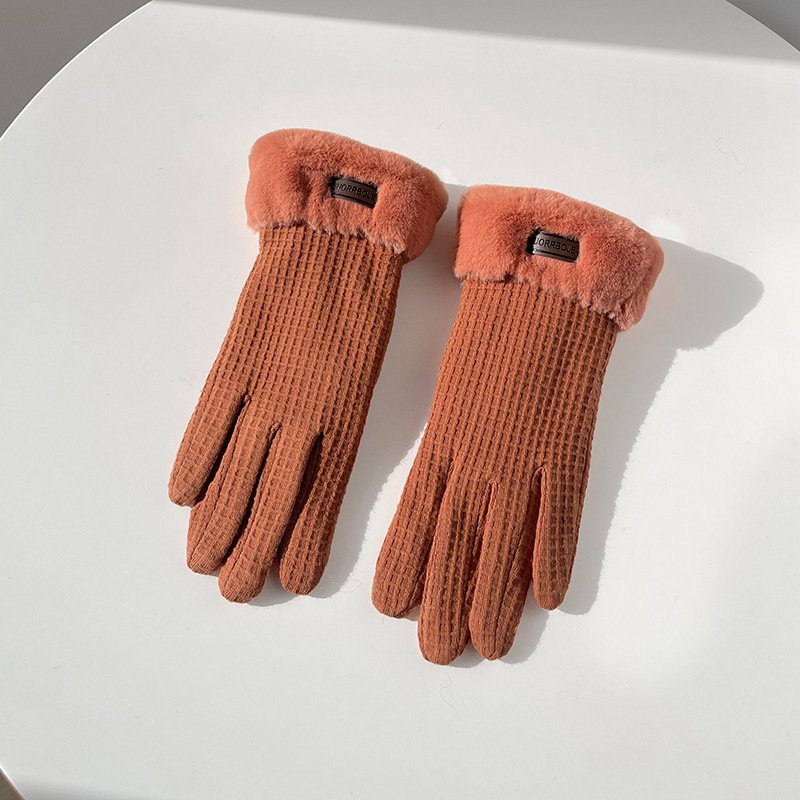 Winter Women's Thick Warm Touch Screen Gloves - Image 2